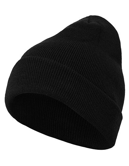 Heavy Knit Beanie in Black, Größe One Size