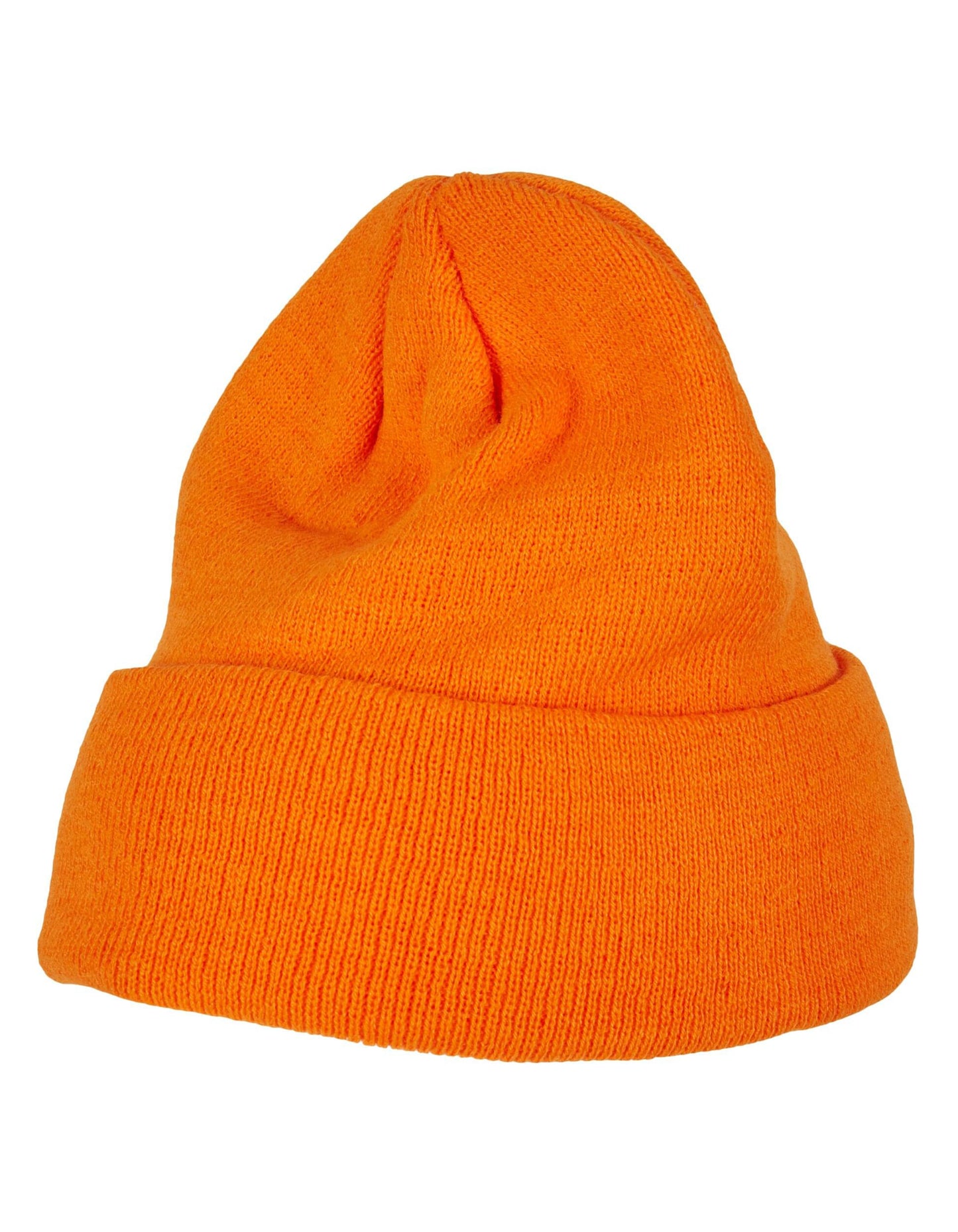 Heavy Knit Beanie in Orange, Größe One Size