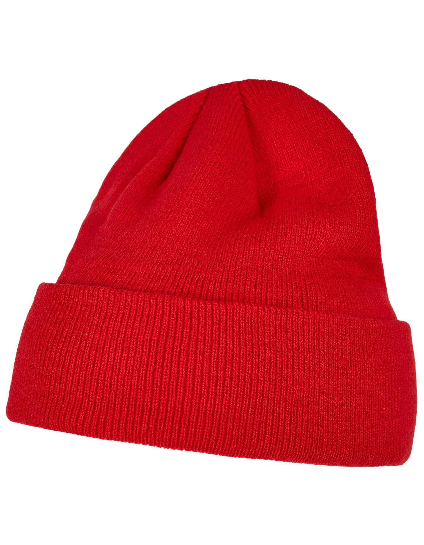 Heavy Knit Beanie in Red, Größe One Size