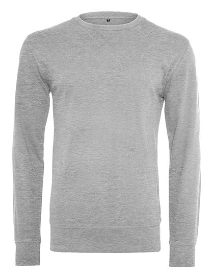 Light Crew Sweatshirt in Heather Grey, Größe XS