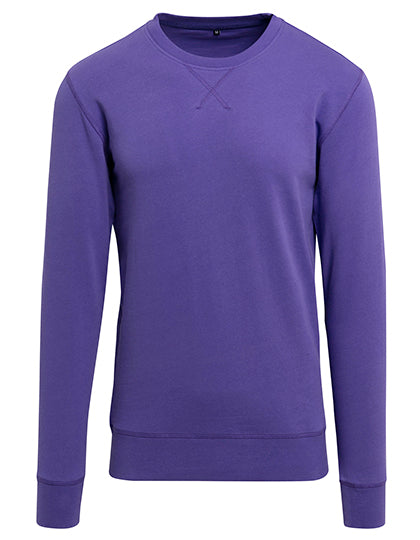 Light Crew Sweatshirt in Ultraviolett, Größe XS