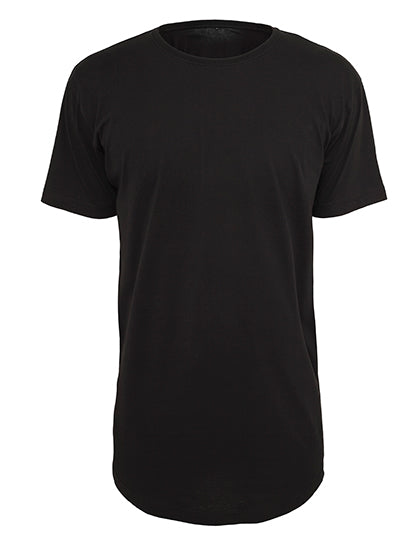 Shaped Long Tee in Black, Größe 5XL