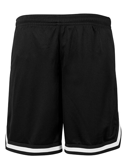 Two-tone Mesh Shorts in Black, Größe XXL