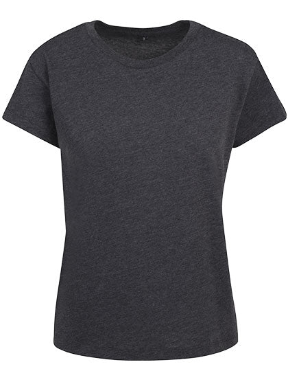 Ladies´ Box Tee in Charcoal (Heather), Größe XL