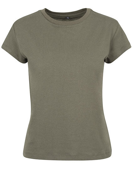 Ladies´ Box Tee in Olive, Größe XL