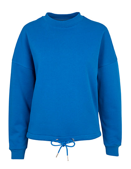 Ladies´ Oversize Crewneck in Cobalt Blue, Größe XL