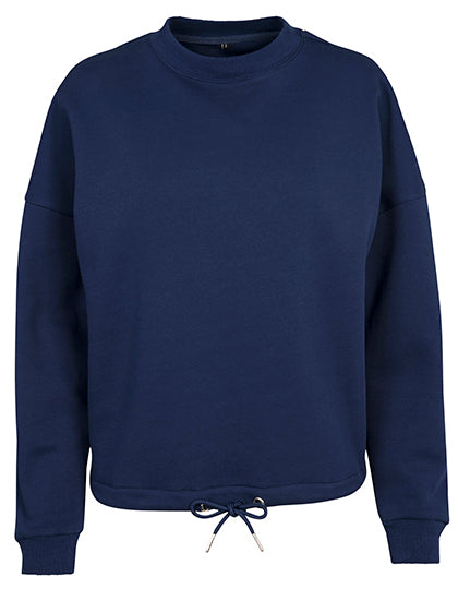 Ladies´ Oversize Crewneck in Light Navy, Größe XL