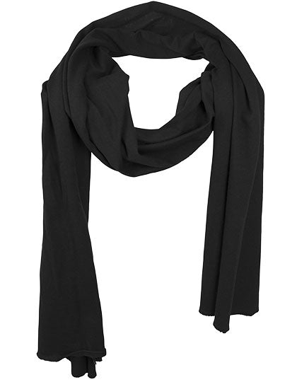 Jersey Scarf in Black, Größe One Size