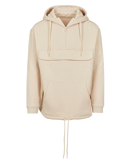 Sweat Pull Over Hoody in Sand, Größe 5XL