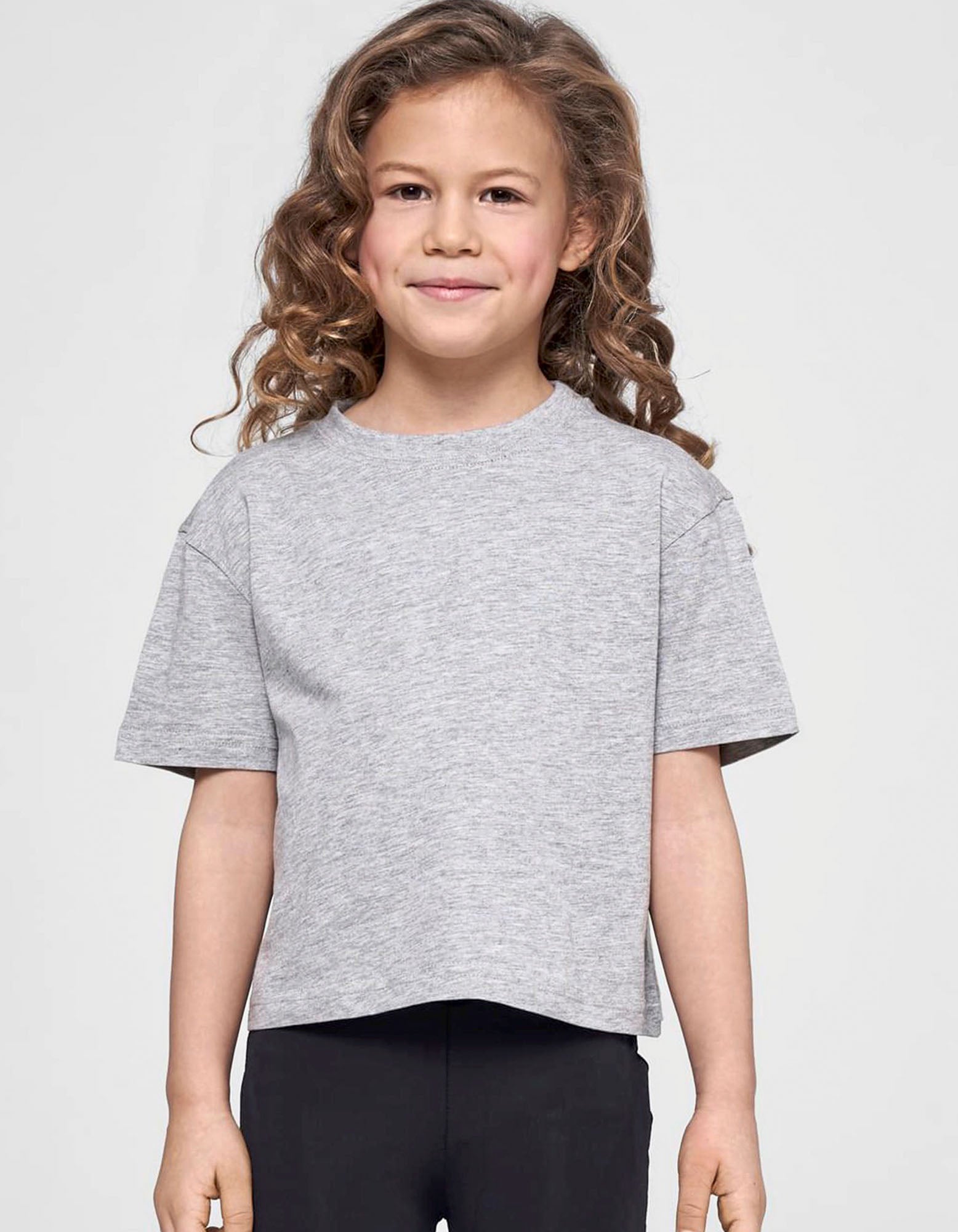 Girls Cropped Jersey Tee