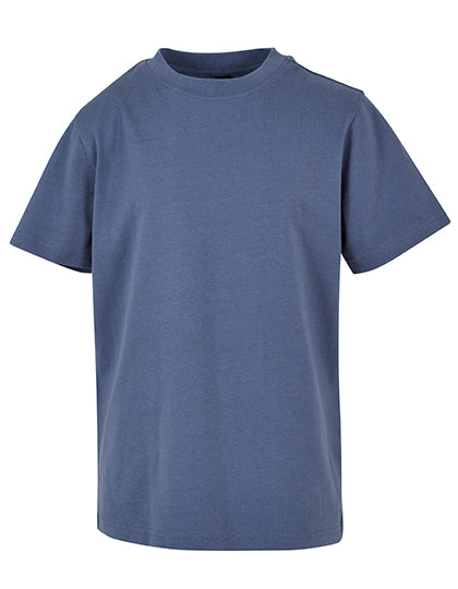 Kids´ Basic Tee in Vintage Blue, Größe 158/164