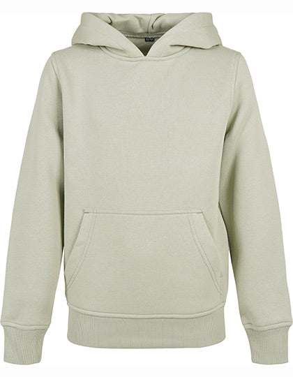Kids´ Basic Hoody in Soft Salvia, Größe 158/164
