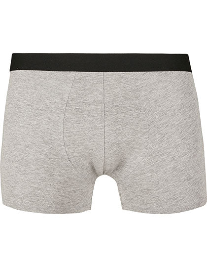 Men Boxer Shorts 2-Pack in Heather Grey, Größe 5XL