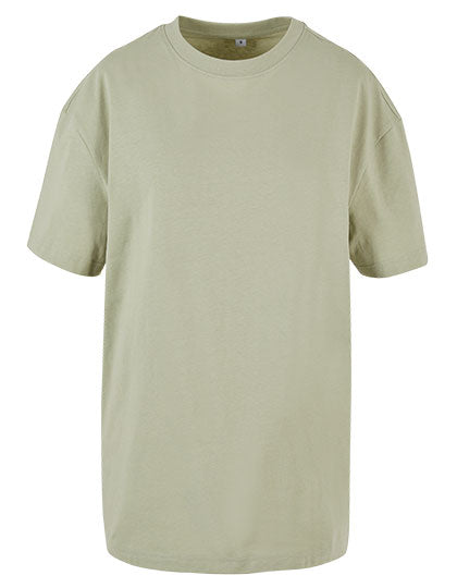 Ladies´ Oversized Boyfriend Tee in Soft Salvia, Größe 5XL