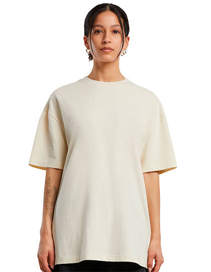 Ladies´ Oversized Boyfriend Tee in White Sand, Größe 5XL