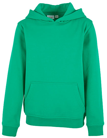 Kids´ Organic Basic Hoody in Grass Green, Größe 158/164