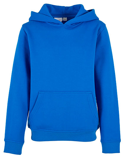 Kids´ Organic Basic Hoody in Intense Blue, Größe 158/164