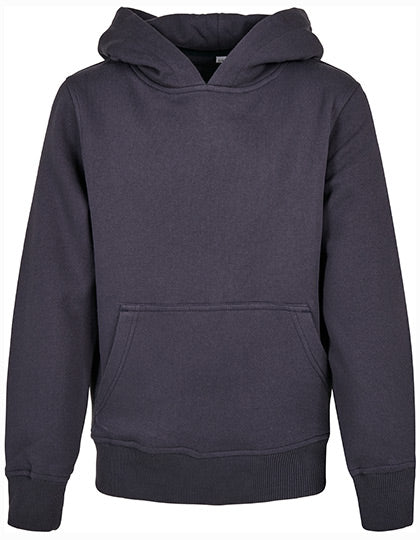 Kids´ Organic Basic Hoody in Navy, Größe 158/164