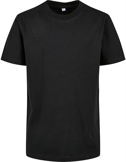 Kids´ Organic Basic Tee in Black, Größe 158/164