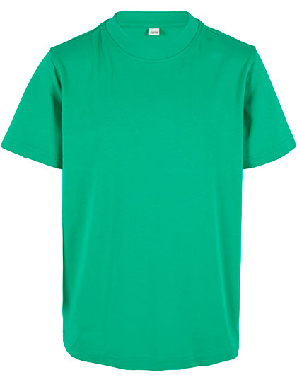 Kids´ Organic Basic Tee in Grass Green, Größe 158/164