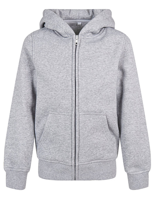 Kids´ Organic Basic Zip Hoody