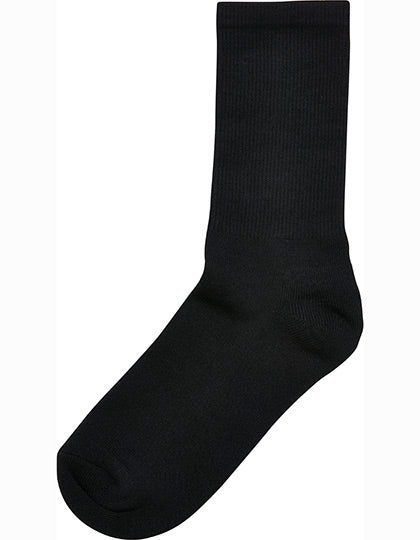 Crew Socks in Black, Größe 47-50