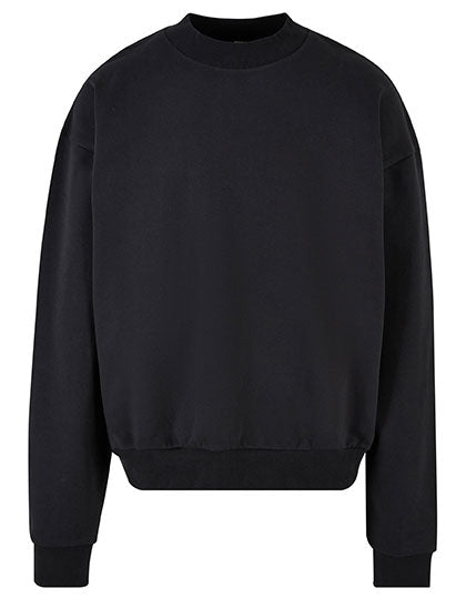 Ultra Heavy Cotton Crewneck in Black, Größe 5XL