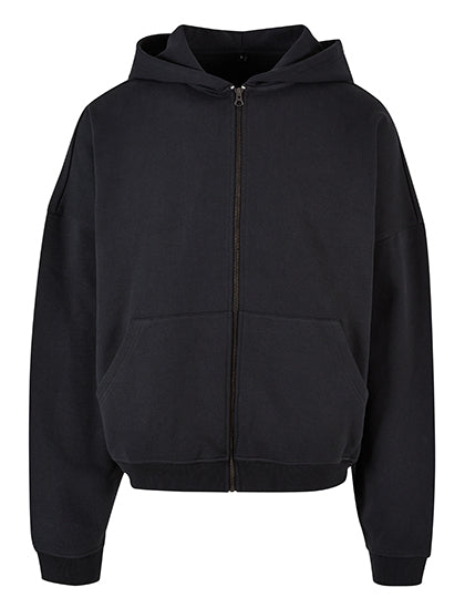 90's Zip Hoody in Black, Größe 5XL