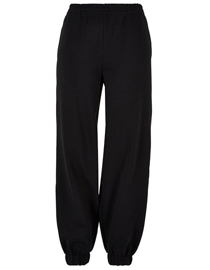 Ladies High Waist Ballon Sweat Pants in Black, Größe 5XL