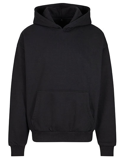 Ultra Heavy Oversized Hoody in Black, Größe 5XL
