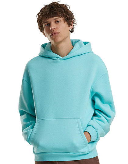 Fluffy Hoody in Beryl Blue, Größe 5XL
