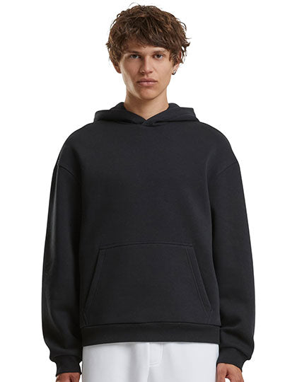 Fluffy Hoody in Black, Größe 5XL