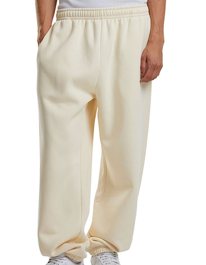Fluffy Sweatpants in White Sand, Größe 5XL