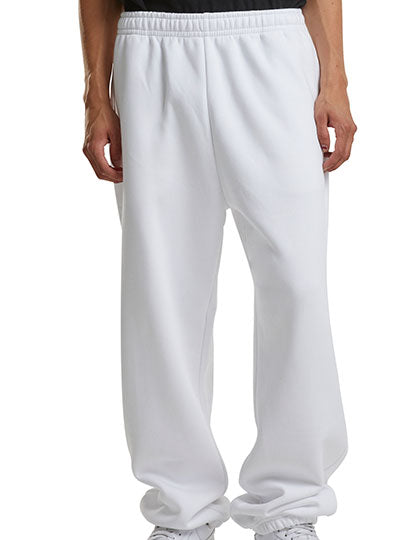 Fluffy Sweatpants in White, Größe 5XL