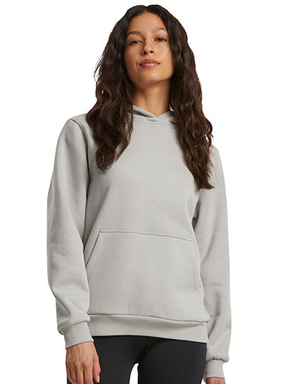 Ladies Fluffy Hoody in Light Asphalt, Größe 5XL