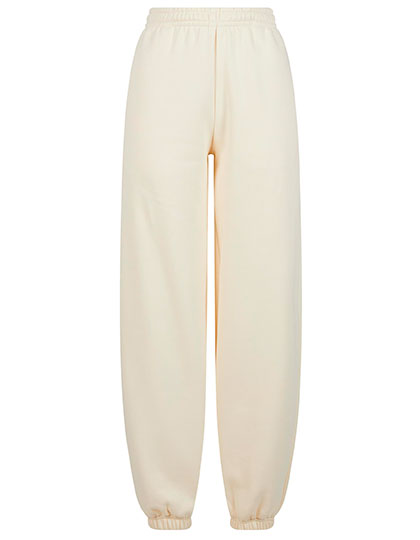 Ladies Fluffy Sweatpants in White Sand, Größe 5XL