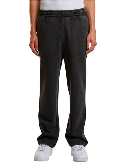 Vintage Heavy Trackpants in Black, Größe 5XL
