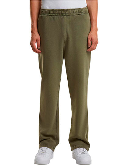 Vintage Heavy Trackpants in Warm Khaki, Größe 5XL