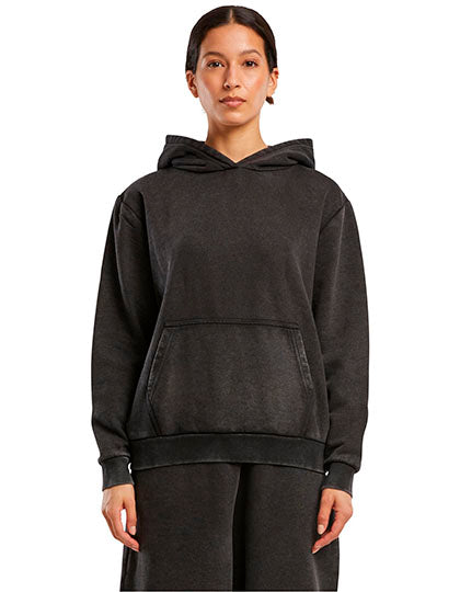 Ladies Vintage Heavy Hoody in Black, Größe 5XL