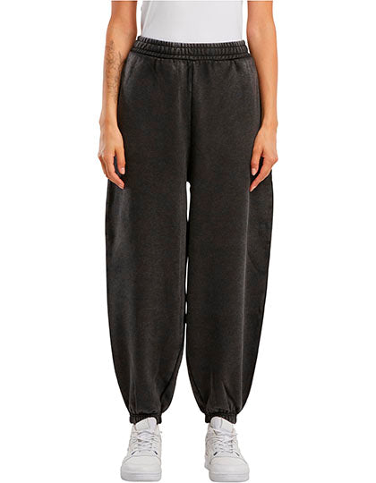 Ladies Vintage Heavy Sweatpants in Black, Größe 5XL