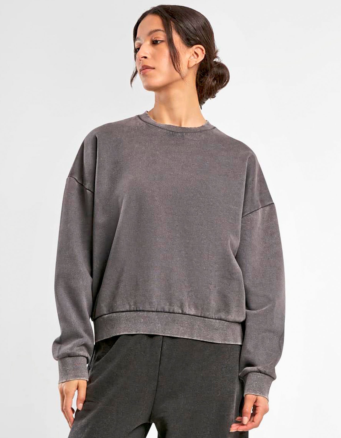 Ladies Vintage Heavy Crewneck
