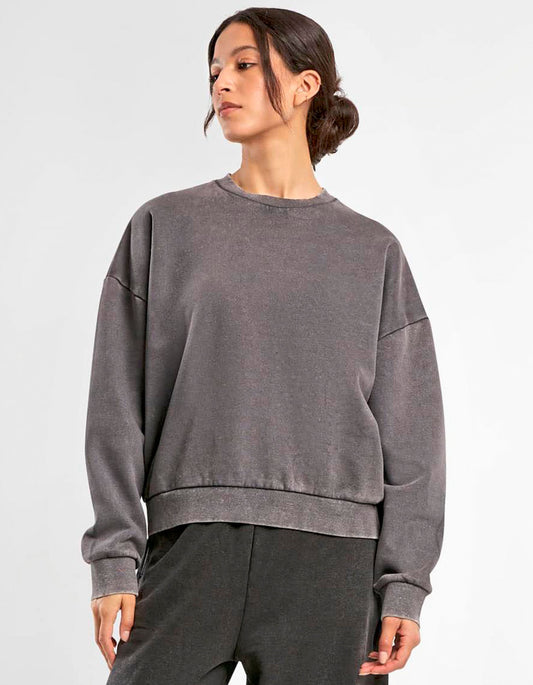 Ladies Vintage Heavy Crewneck
