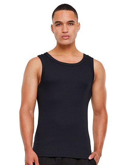 Men´s Tanktop in Black, Größe 5XL