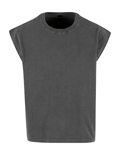 Vintage Cropped Heavy Sleeveless Tee