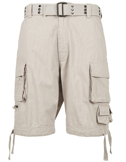 Savage Shorts in Old White, Größe 5XL