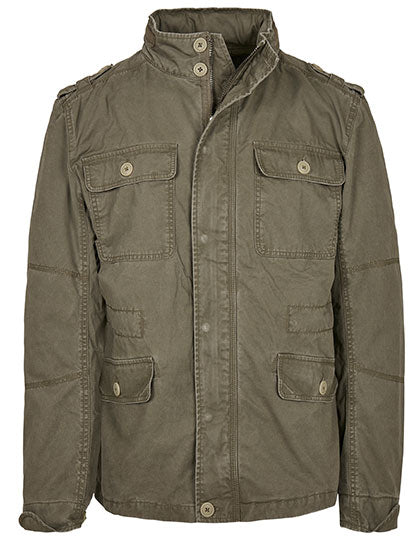 Britannia Jacket in Olive, Größe 5XL