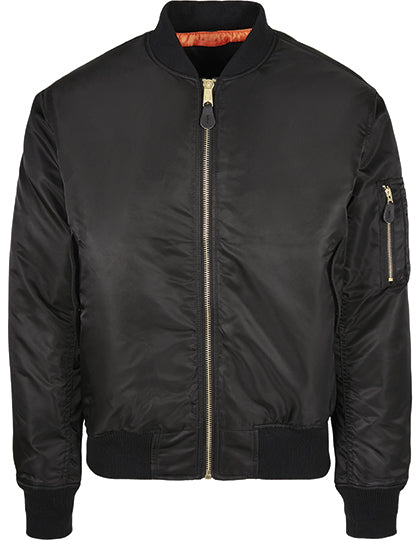 MA1 Jacket in Black, Größe 5XL
