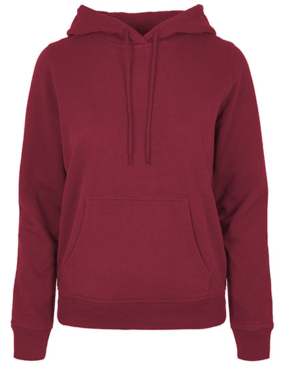 Ladies´ Basic Hoody in Burgundy, Größe 5XL