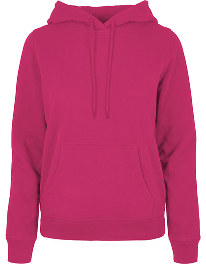 Ladies´ Basic Hoody in Hibiskus Pink, Größe 5XL