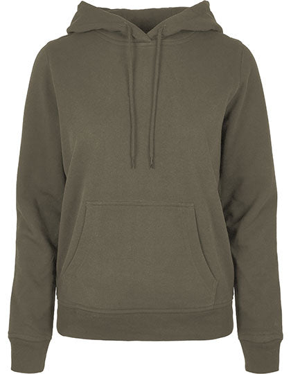 Ladies´ Basic Hoody in Olive, Größe 5XL